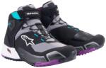 Alpinestars Ghete moto Alpinestars Stella CR-X Drystar pentru femei negru-gri-violet-turcoaz (AIM131-36) - motozem - 767,50 RON