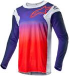 Alpinestars Tricou motocross Alpinestars Racer Hoen gri-albastru-portocaliu (AIM170-0208)