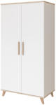 Faktum szekrény Flip White and Oak 2 osztású - babamarket