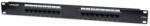 MANHATTAN Patch panel - CAT5e UTP patch panel, 16 portos, 1U, Fekete (513548) - bbmarket
