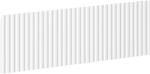 Mexen Rivel elülső bordázott előlap fürdőszobai szekrényhez, 50 x 20 cm, matt fehér - 91A20-0500-235-1-01 (91A20-0500-235-1-01)
