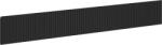 Mexen Rivel barázdált előlap fürdőszobai szekrényhez, 160 x 20 cm, fekete matt - 91A20-1600-235-1-71 (91A20-1600-235-1-71)