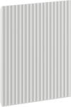 Mexen Rivel elülső rész bordázott fürdőszobai szekrény testhez 30 x 43, 5 cm, szürke matt - 91A21-0300-470-1-62 (91A21-0300-470-1-62)