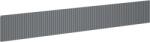Mexen Rivel front bordázott fürdőszobaszekrény testhez 140 x 20 cm, grafit matt - 91A20-1400-235-1-66 (91A20-1400-235-1-66)