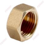 FERRO záróanya 1" sárgaréz (ZAS4Z) (ZAS4Z)