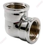 FERRO könyök krómozott 1/2" BB sárgaréz (K03C) (K03C)