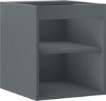 Mexen Box-A mosdószekrény 40 cm, matt grafit - 91AX1-0400-470-1-66 (91AX1-0400-470-1-66)
