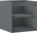 Mexen Box-A mosdószekrénytest 45 cm, grafit matt - 91AX1-0450-470-1-66 (91AX1-0450-470-1-66)
