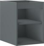Mexen Box-A mosdószekrény korpus 35 cm, grafit matt - 91AX1-0350-470-1-66 (91AX1-0350-470-1-66)
