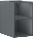 Mexen Box-A nyitott szekrény polccal 30 cm, grafit matt - 91AX2-0300-470-0-66 (91AX2-0300-470-0-66)