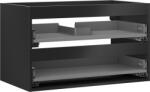 Mexen Box-A alsó szekrény keret 80 cm, 2 fiókos, fekete matt - 91AX0-0800-470-2-71 (91AX0-0800-470-2-71)