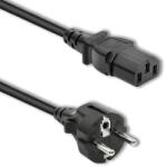 Qoltec Tápkábel IEC C13/SCHUKO | 3x1, 00mm2 | 2, 5m (50369)