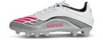 Adidas F50 Club FG stoplis focicipő, fehér - ezüst, Messi (JP7443)