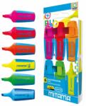  Set mini textmarkere Mitama, culori Fluo, 6 bucati (MI062854)