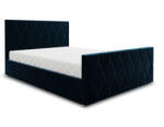 Expedo ADELINE boxspring kárpitozott ágy - itaka 50 / 140x200 (239164)