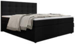 Expedo SALMA kárpitozott boxspring ágy + fedőmatrac - inari 100 / 160x200 (230542)
