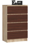 Expedo MAKO komód - sonoma tölgy/wenge (248738)