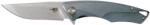 Bestech DOLPHIN CPM-S35VN, Stone Wash, Titan, Albastru Retro BT1707B