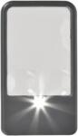 Carson 2.5x / 4.5x/ 6x Lupa de buzunar cu LED și baterii PM-33 Binoclu
