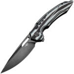 Bestech ORNETTA N690, Black stonewash, Interlayer cu fibră de carbon și G10 BL02D