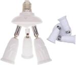 Ledszaki E27-es foglalat elosztó adapter 3 ágú égő foglalat - ledszaki - 3 150 Ft