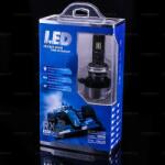 Maxillum Legújabb CSP ledes 25W-os H4 szett (2db) Ventillátoros hűtéssel. Kis hőtermelés, hosszabb élettartam (SA798)