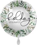 Premioloon Fólia lufi növényi motívum - Boldog Szülinapot