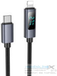 hoco. cable Type C to Lightning with display PD 27W X112 1 m black