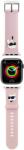 Karl Lagerfeld óraszíj pink KLAWMSLKCNP Apple Watch 38mm / 40mm / 41mm / 42mm (S10) készülékhez
