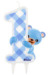  Első születésnap Blue Teddy tortagyertya