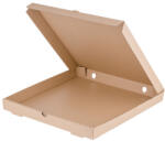  Pizzadoboz 33 x 33 x 4 cm [ nyomatlan barna [50 db/cs ]