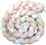 Blossom Bay Обиколник Blossom Bay - 330 cm, бежов с цветя (ob-3-L-5-5-20) - baby