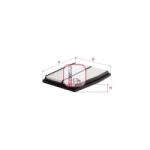 SOFIMA Filtru aer SOFIMA S 3D57 A (S 3D57 A) - fixbox