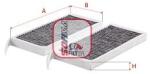 SOFIMA Filtru, aer habitaclu SOFIMA S 4417 CA (S 4417 CA)
