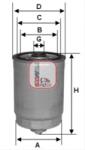 SOFIMA Filtru combustibil SOFIMA S 1811 NR (S 1811 NR) - fixbox