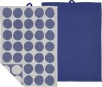 Södahl Lavete mari de bucătărie Bubbles 50 x 70 cm albastre 2 buc (35096)