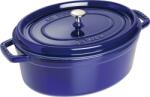 Staub Oală La Cocotte ovală 3, 2 l albastră de fontă (40510-269-0)