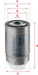 SOFIMA filtru combustibil SOFIMA S 2H2O NR (S 2H2O NR) - automobilus