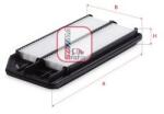 SOFIMA Filtru aer SOFIMA S 3276 A (S 3276 A) - automobilus