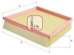 SOFIMA Filtru aer SOFIMA S 3D98 A (S 3D98 A)