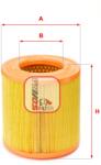 SOFIMA Filtru aer SOFIMA S 9380 A (S 9380 A) - automobilus
