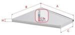 SOFIMA Filtru, aer habitaclu SOFIMA S 3584 C (S 3584 C)