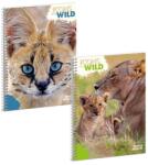Ars Una Caiet spiralat simplu ARS UNA Icons of the Wild A/4 60 pagini 53914927 (53914927)
