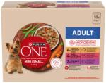 ONE Adult Mini chicken, beef & lamb in sauce 10x85 g