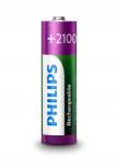 Philips 4x NiMH Philips akkumulátor 2100 mAh R6/AA (R6B4A210/10)