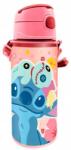 Kids Licensing Kulacs 600 ml Stitch Alumínium Könnyű Praktikus Víz Gyerekeknek Színes (ST00088)