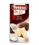 TORRAS Torras-Fehércsokoládé Torras tartalommal 75 g (8410342002167)