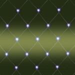 Somogyi Elektronic LED- es kültéri háló, 160 db hidegfehér LED, 2 x 1.5 m, zöld vezeték, 5 m tápvezeték (KLN 160C/WH)