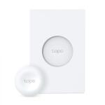 Tp-Link INTRERUPATOR inteligent TP-LINK, necesita hub Tapo H100 pentru functionare, 1 comutator, programare prin smartphone aplicatia Tapo, 1 x baterie CR2032, WiFi, alb Tapo S200D (timbru verde 0.18 lei) (Ta