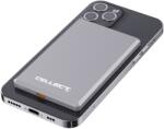 Cellect Slim mágneses powerbank, 5000 mAh, Szürke (CEL-PBANK-SLIM-GR)
